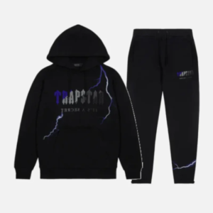Trapstar Chenille Decoded Tracksuit Black 3