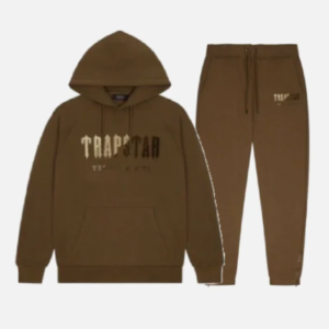 Trapstar Chenille Decoded Tracksuit Brown 3
