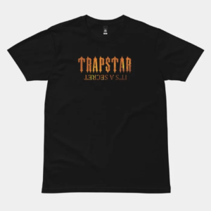 Trapstar Its A Secret Fire T Shirt Black 2