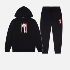 Trapstar League Chenille Tracksuit Black 3