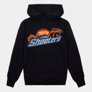 Trapstar Shooters Chenille Hoodie Black 2