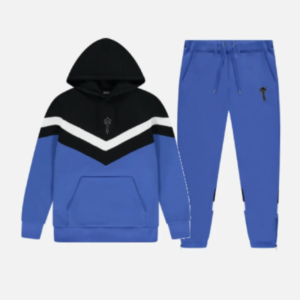 Trapstar V Stripe Tracksuit Blue 3