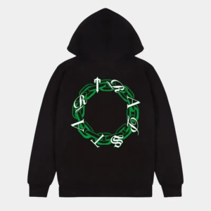 Men’s Trapstar Chain Script Hoodie Black Green streetwear Australia